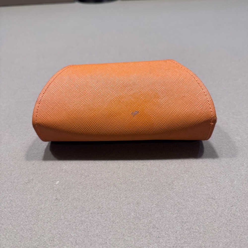 Tory Burch Burnt Orange Glasses/ Sunglasses Case - Picture 3 of 5